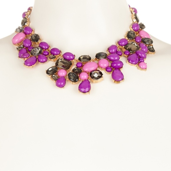 Purple Frosting Necklace N766PR-J007 - Picture 2 of 2